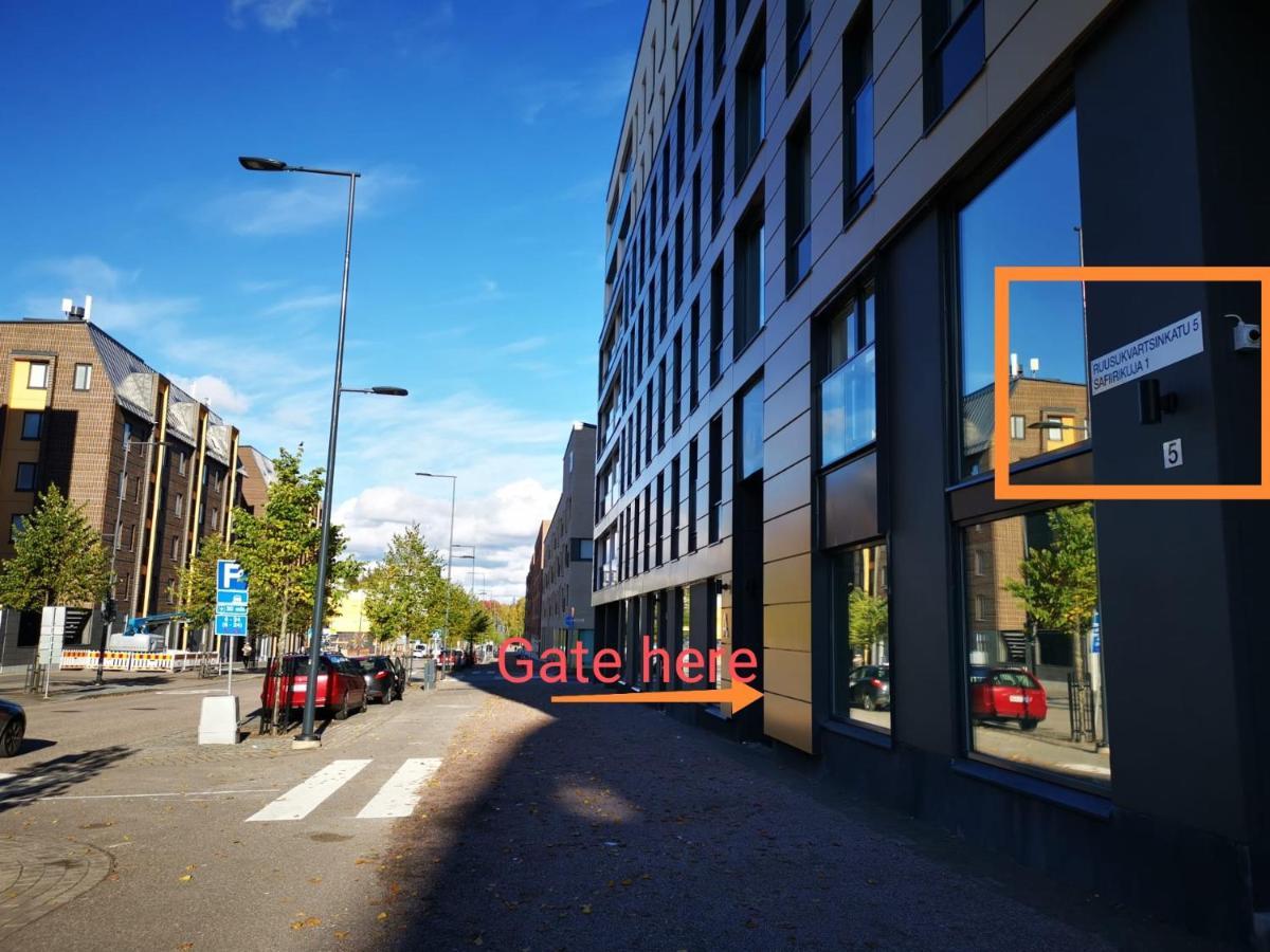 Апартаменты Ruby Studio 5Min To Vantaa Airport And 20Min To Helsinki Center Экстерьер фото